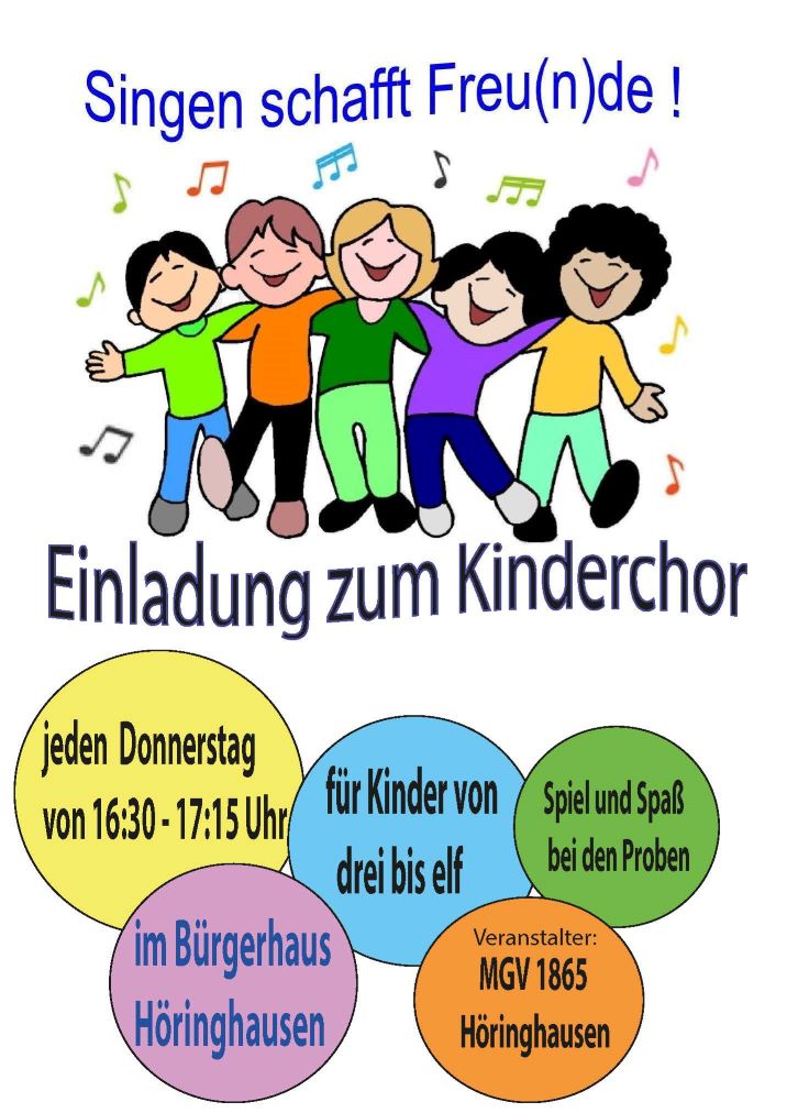 Kinderchorplakat weboptimiert