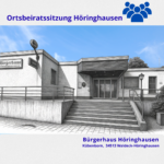 Ortsbeiratssitzung