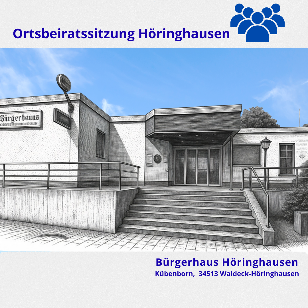 Ortsbeiratssitzung